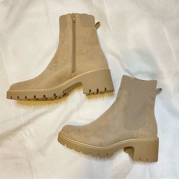 No Boundaries Knit Chelsea Ankle Boots Size 11 - Picture 3 of 6